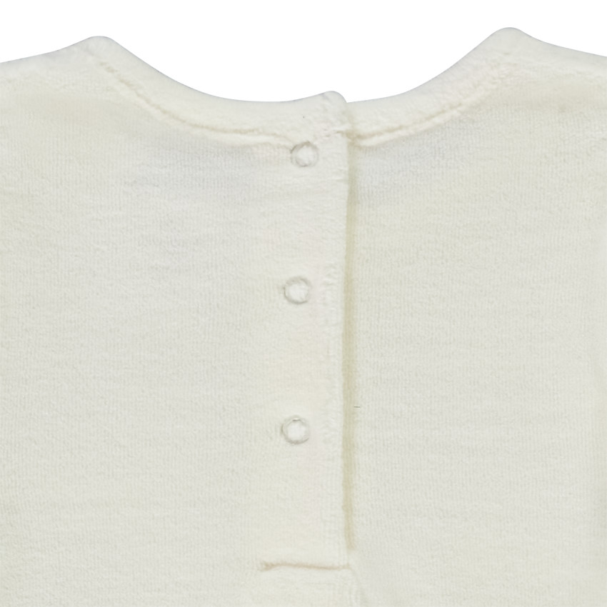 Pyjama 2-delig in fluweel voor baby meisje 