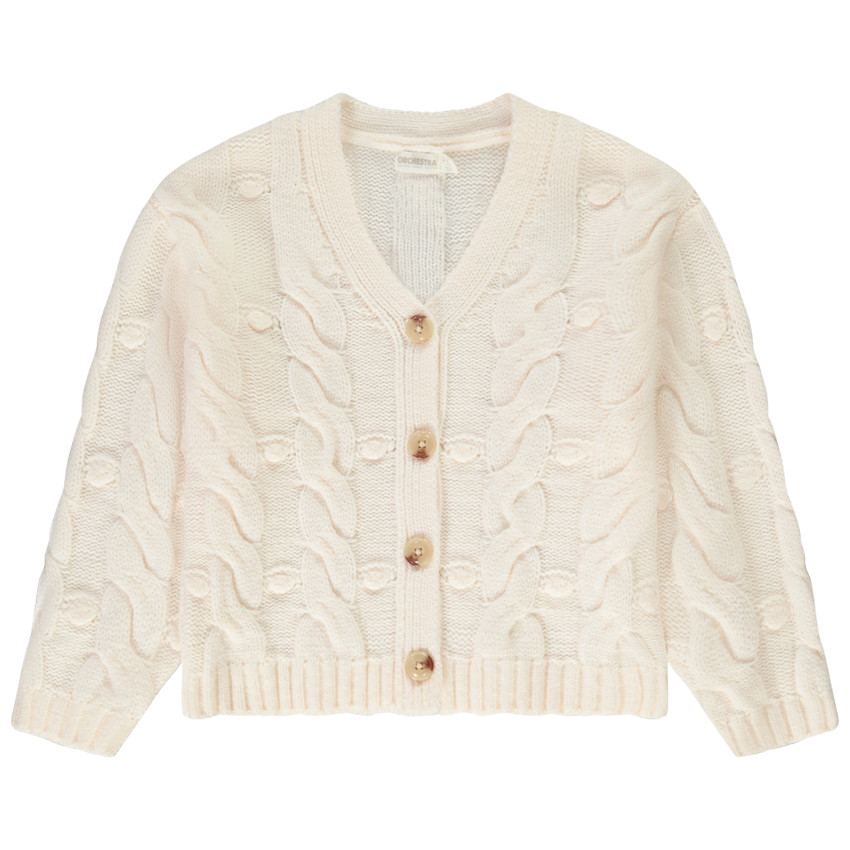 Gebreid vest voor meisjes 