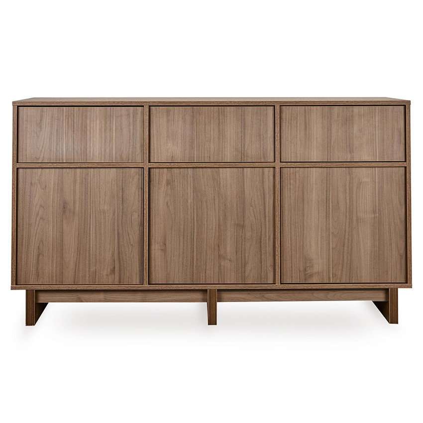 Commode XL 3 portes Kyo Walnut 