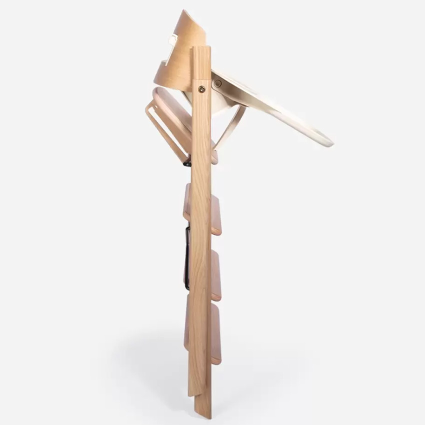 Plateau chaise haute Kaos Klapp pliable Ivoire 