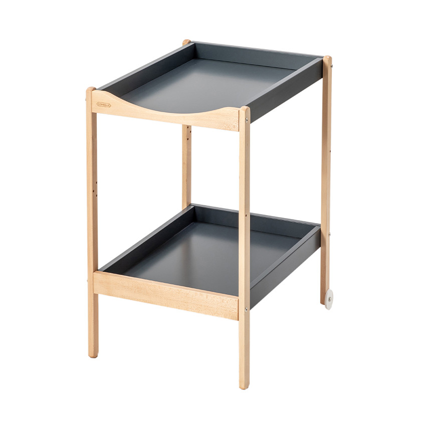 Table à langer Margot hybride anthracite 