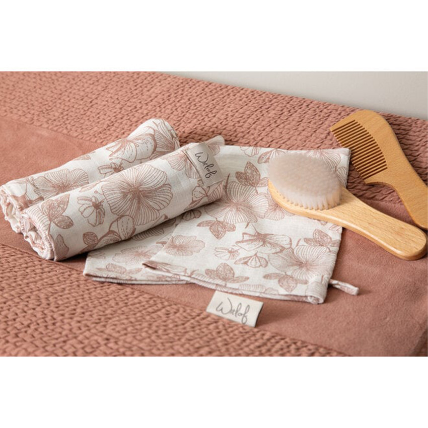 Set Brosse et Peigne Bois Hêtre 