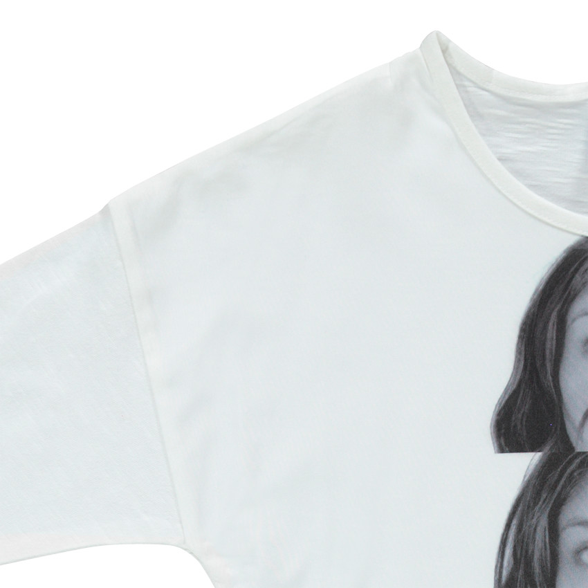 Junior - Tunique en jersey slub et crêpe print Disney Soy Luna 