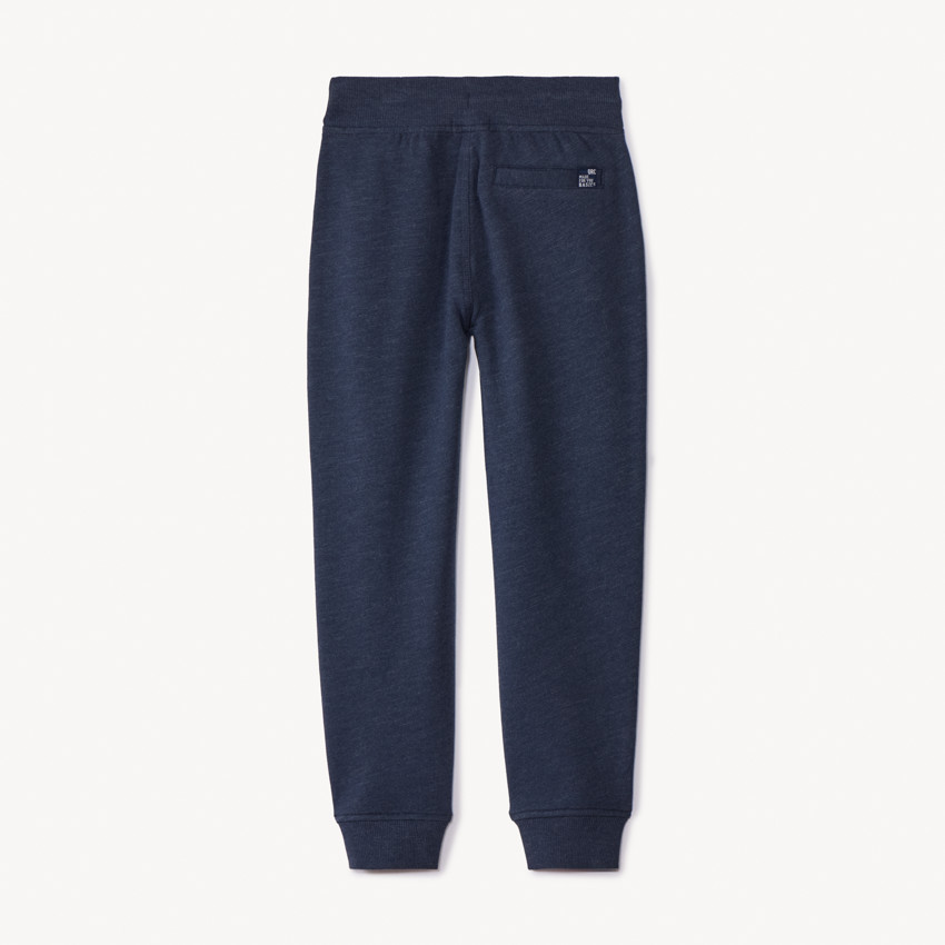 Pantalon jogging garçon en molleton uni 