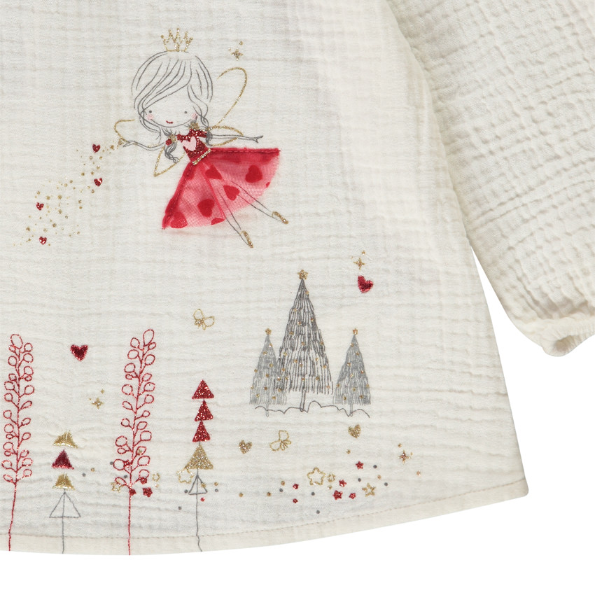 Set van 3 stuks met fantasieprint voor baby meisje 