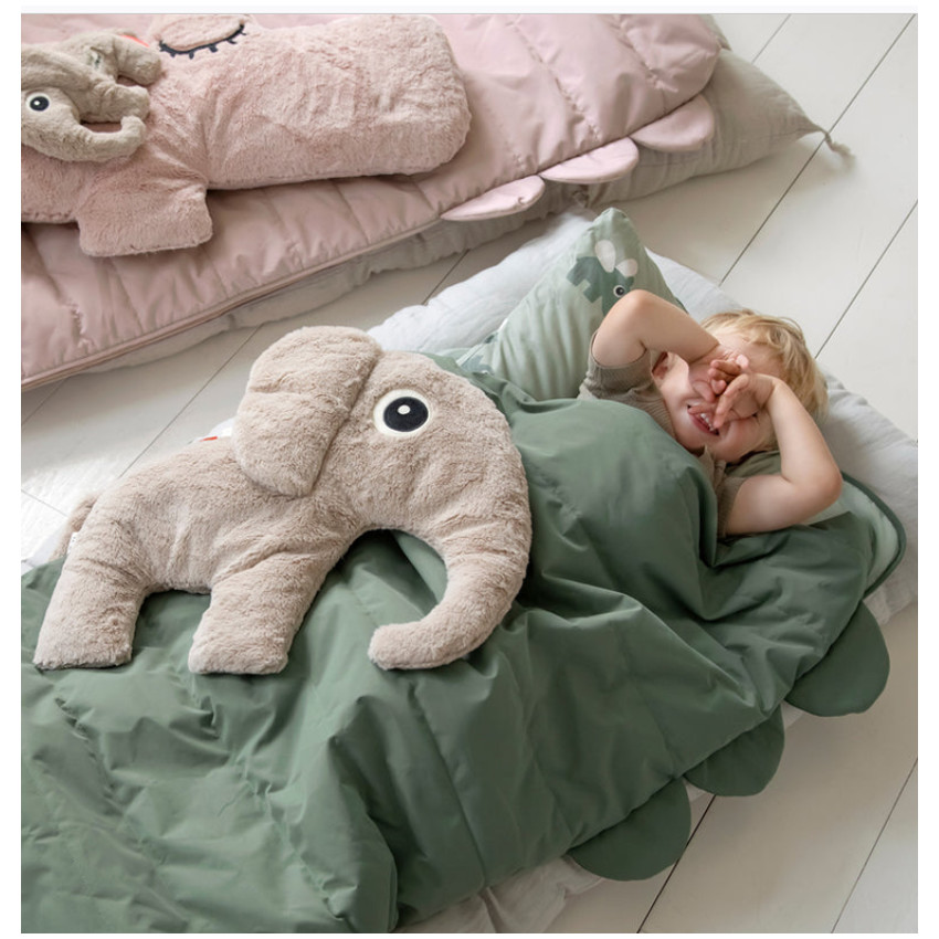 Sac de couchage matelassé 70x130cm Croco Vert 