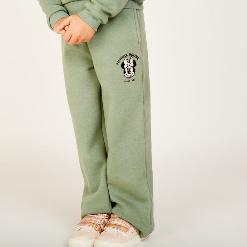 Jogging large Minnie Disney doublé sherpa pour fille 