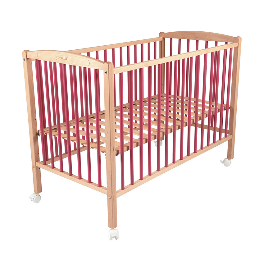 Bed Arthur 70 x 140 cm – Hybride Fuchsia 