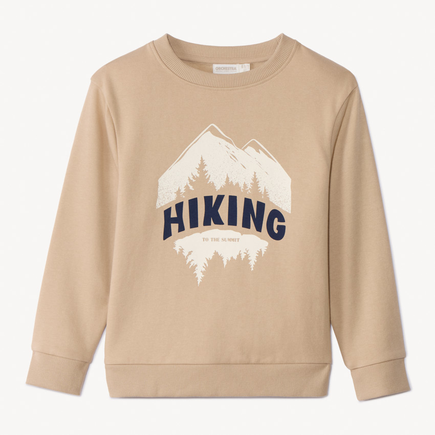 Sweat molleton print fantaisie pour garçon 