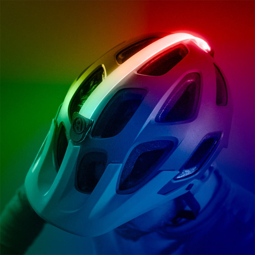 Éclairage LED Brightz pour casque de vélo Multicolor 