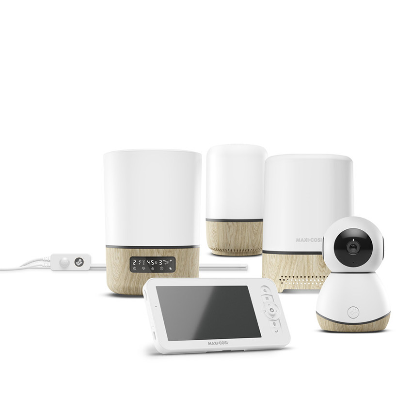 Purificateur d'air connecté 3 en 1 sons et veilleuse 