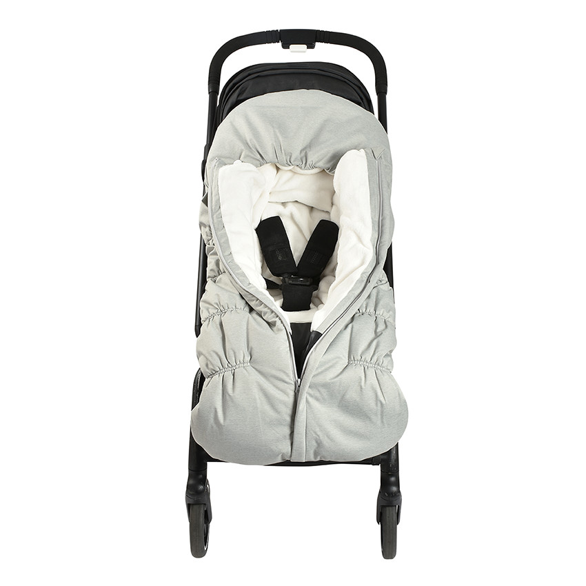 Chancelière technique 6-26 mois TOG 6 doublée polaire gris chiné 
