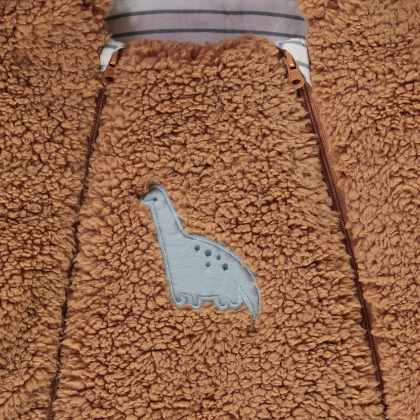 Combi-pilote en sherpa uni pour bébé garçon 