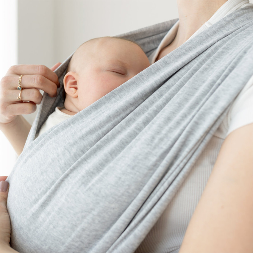 Porte bébé Echarpe Duo -T1- Mix Grey 