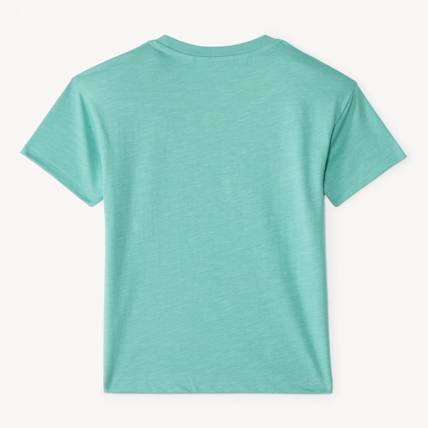 T-shirt manches courtes print tropical fantaisie garçon 