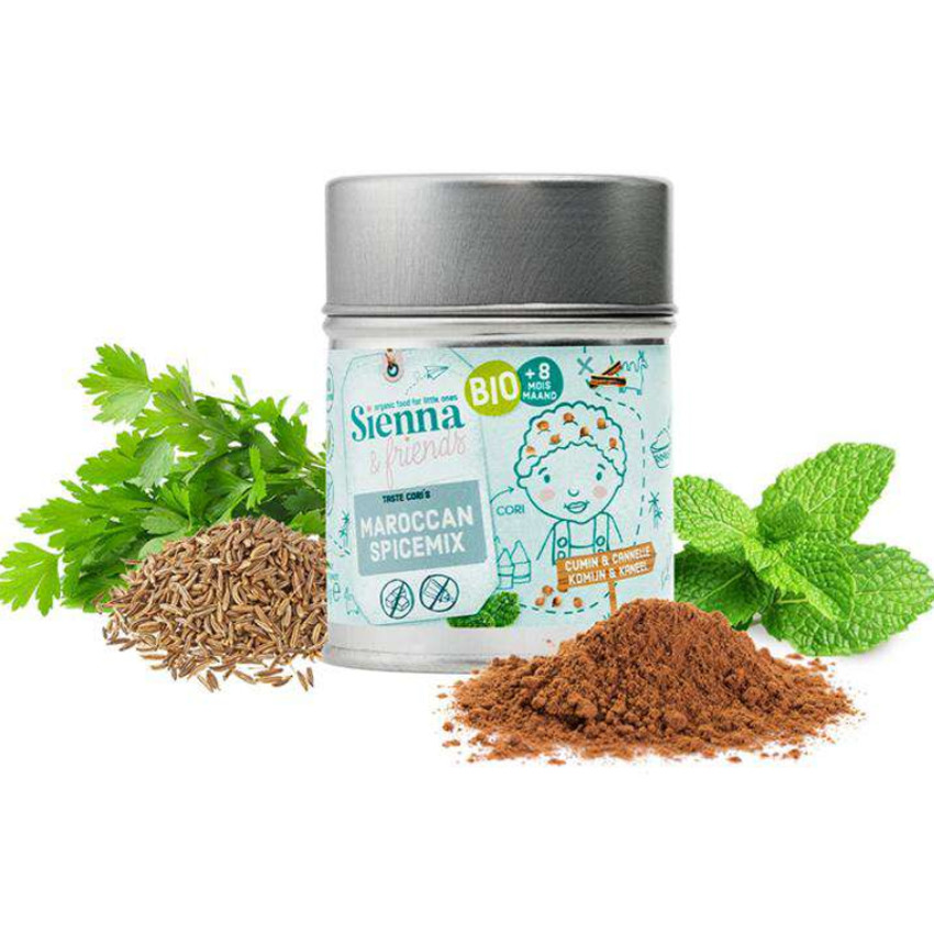 Mélanges d'Epices Marocain Bio 38gr - A partir de 8 mois  
