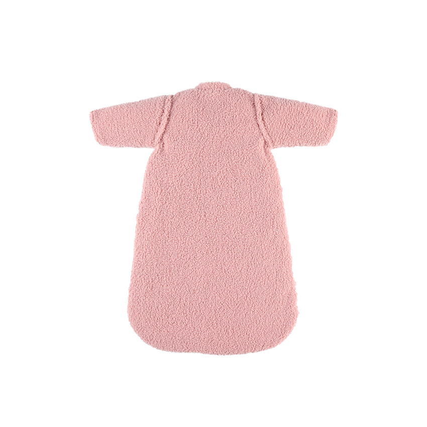 Gigoteuse à manches amovibles TOG 2 en teddy 70 cm rose 