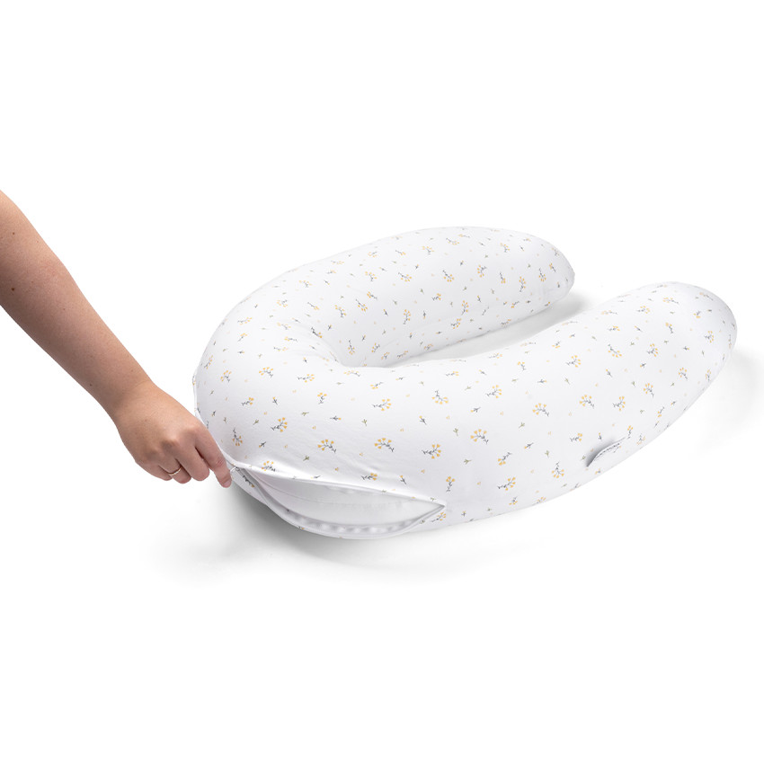 Grand coussin multi-usage Buddy Flower Yellow 