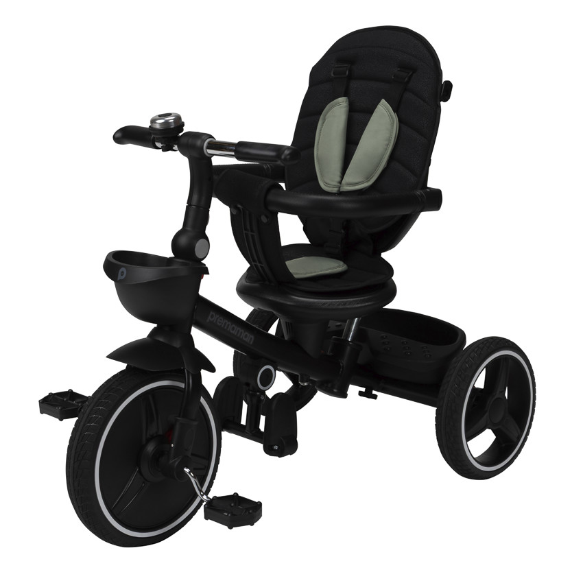 Driewieler Triky groen/zwart 