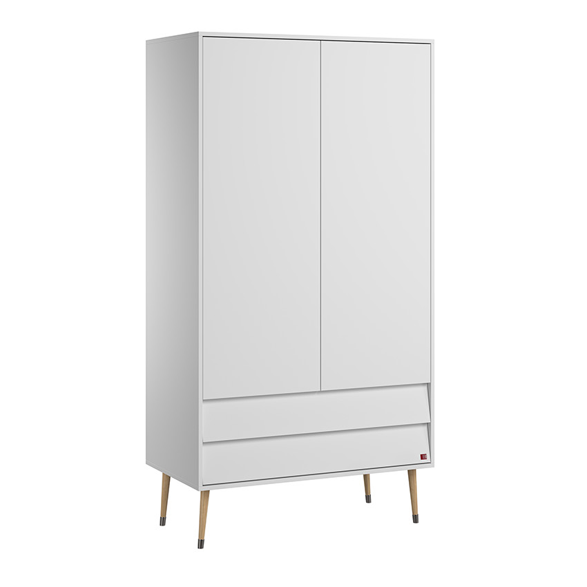 Armoire 2 portes Bosque - Blanc  