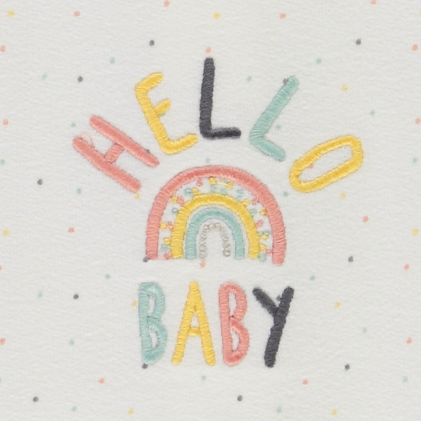 Set van 2 stuks met meerkleurige stippen voor baby 