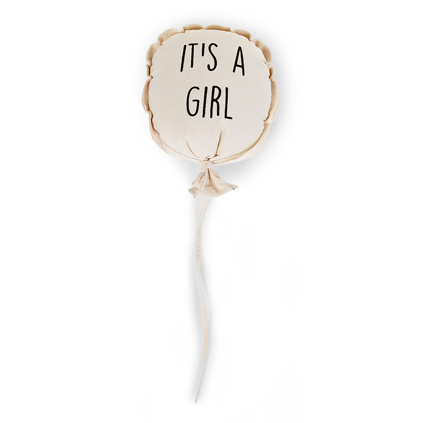 Ballon van doek "It’s a Girl" 