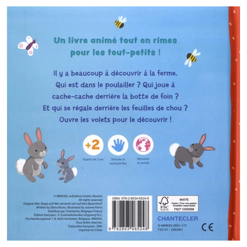 Boek FR Cherche avec nous dans la ferme +2J 