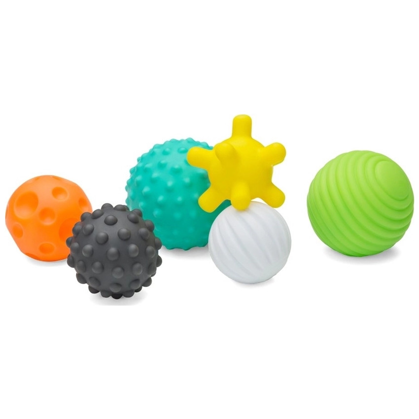 JOUET DIVERS 1er Age GR-TEXTURED MULTI BALL SET 
