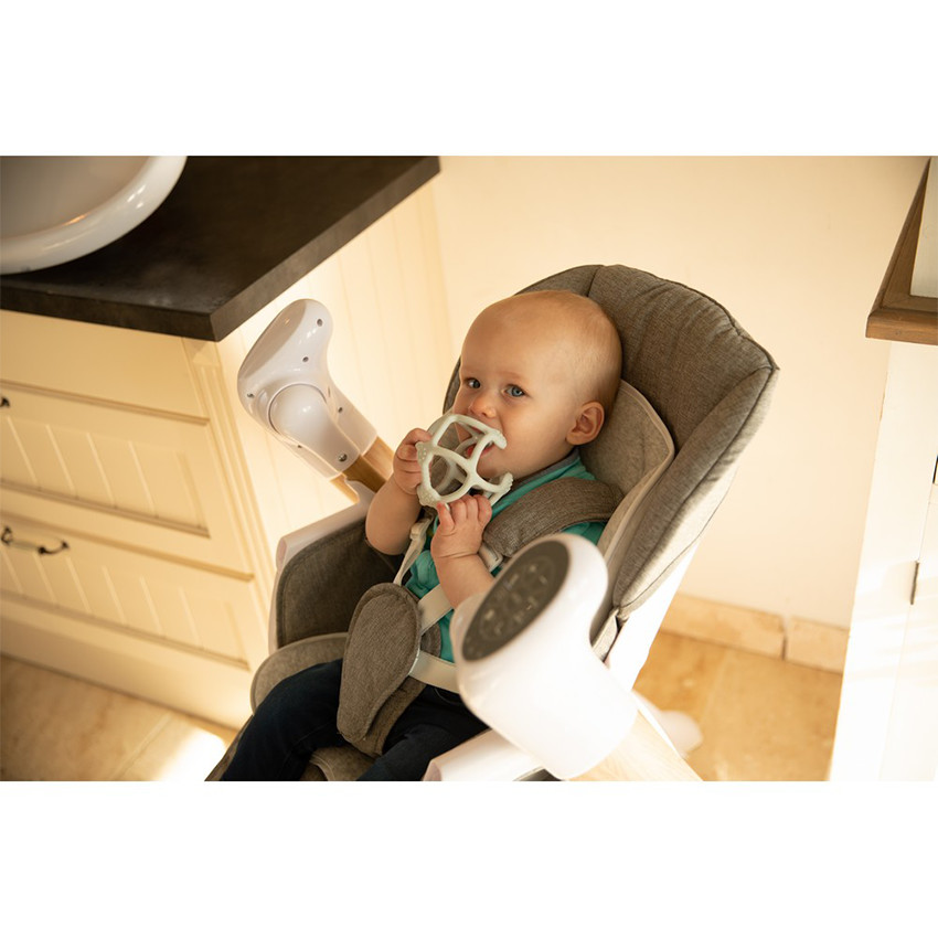 Balle silicone de dentition - Grise 