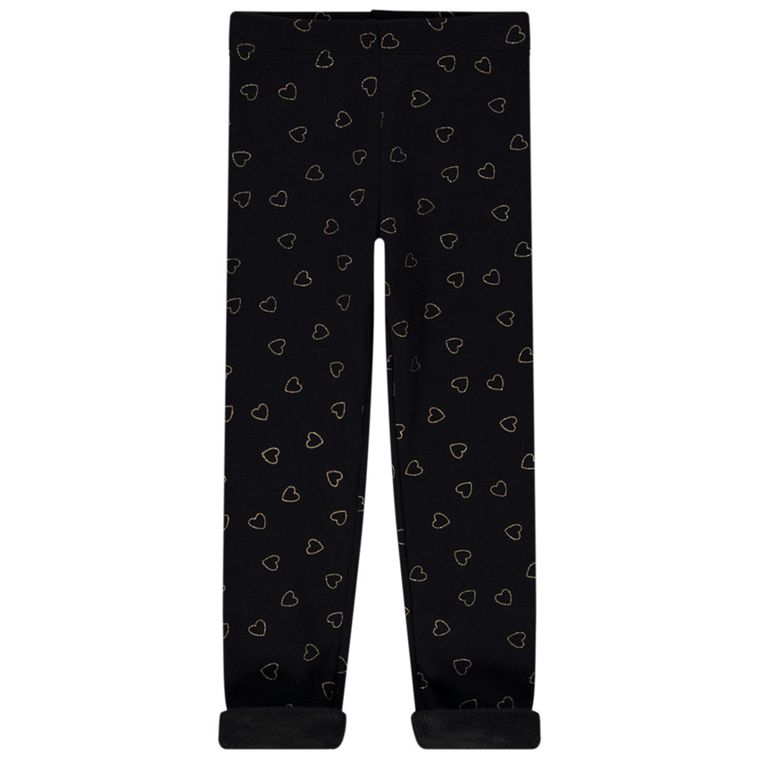 Caleçon met hartenprint voor meisjes 