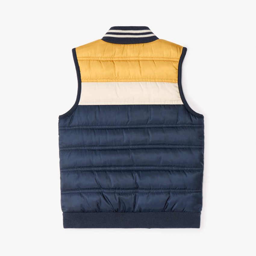 Doudoune sans manches effet color block pour bébé garçon 