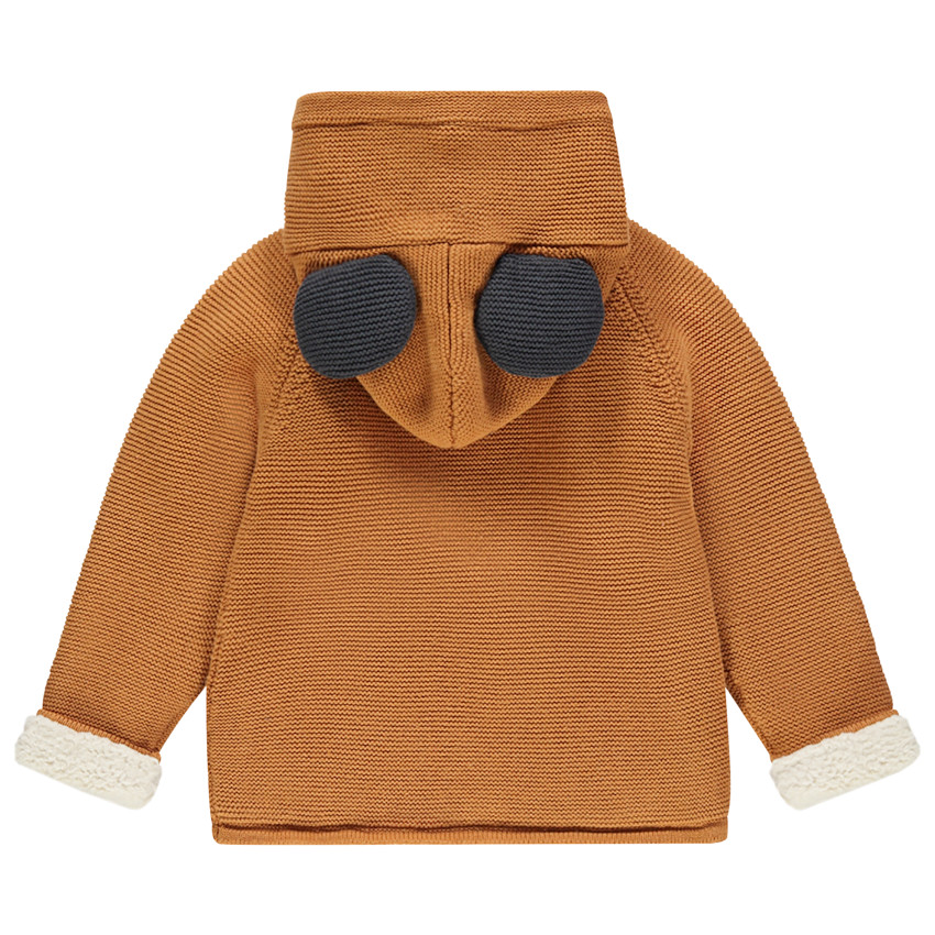 Veste à capuche en tricot pour bébé garçon 