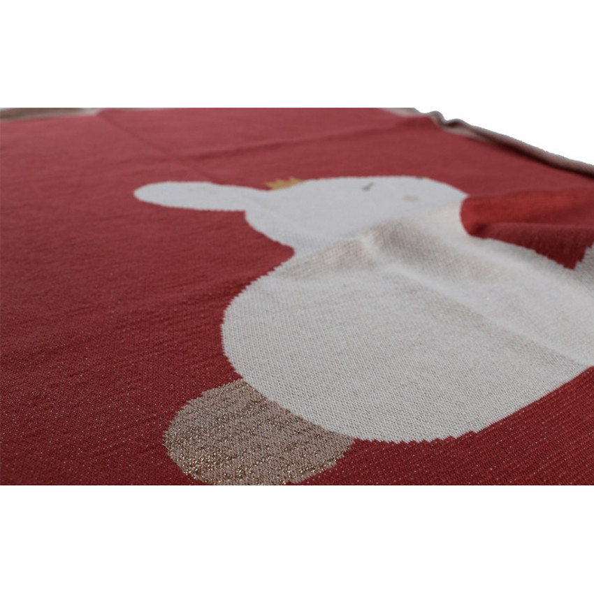 Couverture Bio en tricot Pili Lina & Joy - 75 x 100 cm 