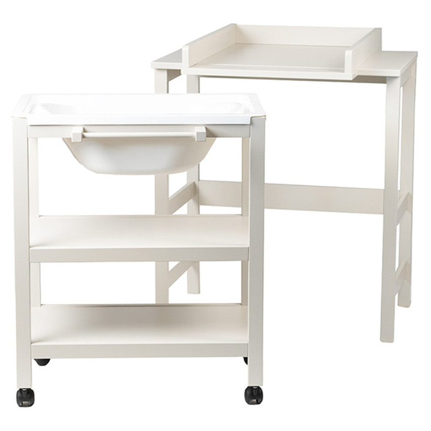 Table à langer + baignoire Lola Dune Beige 