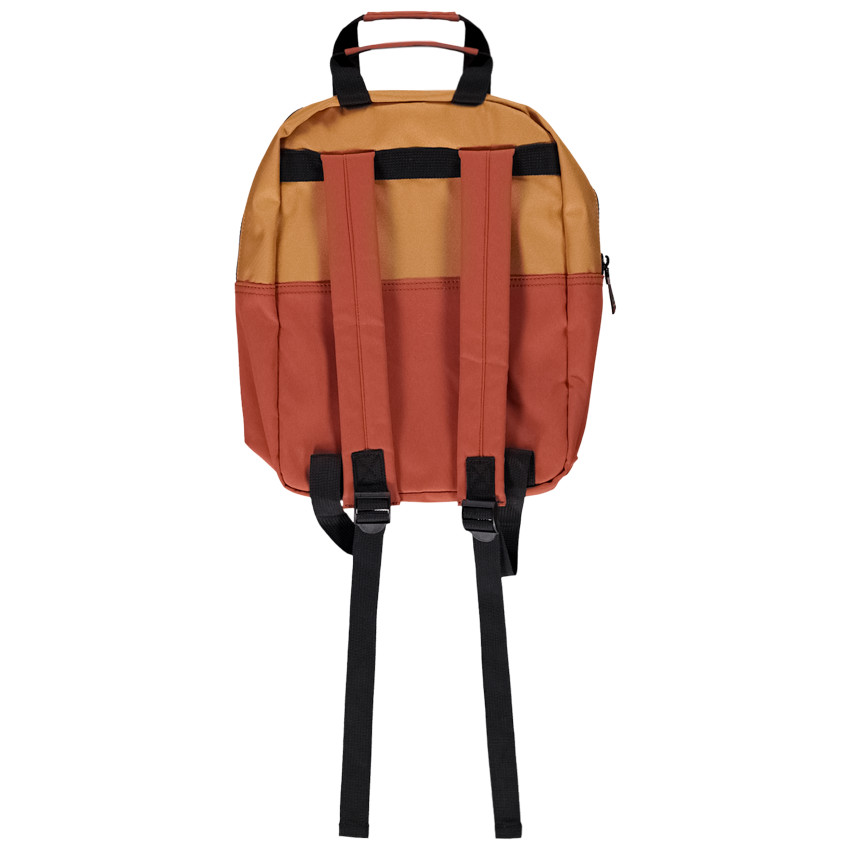 Kleurblok effect canvas rugzak voor jongen 