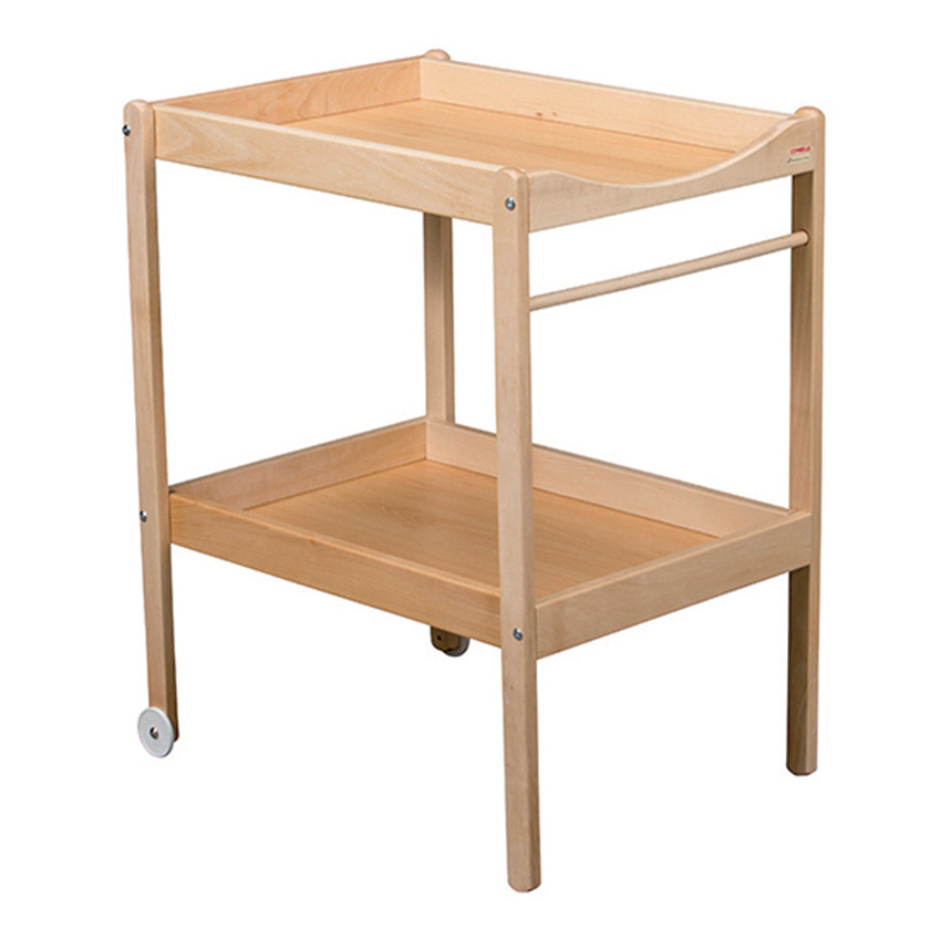 Table à Langer Alice 2 plateaux – Vernis Naturel  