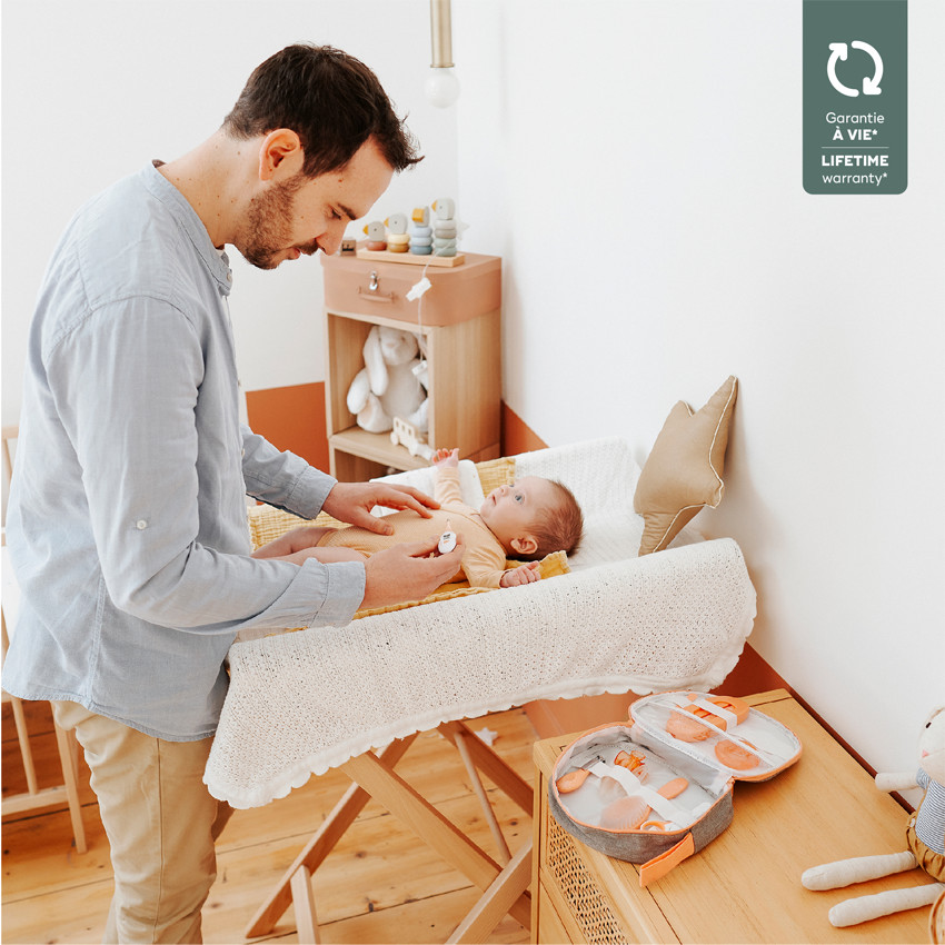 Trousse de soin pour bébé - Pêche 