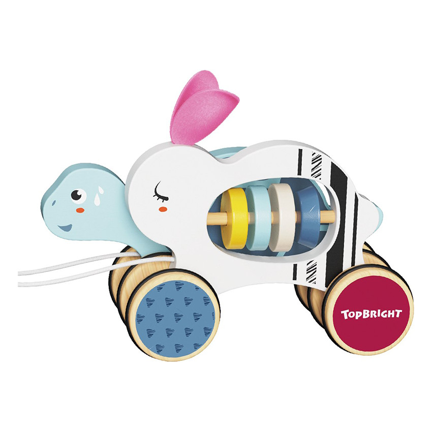 De haas en shildpad trekdier 12m+ 