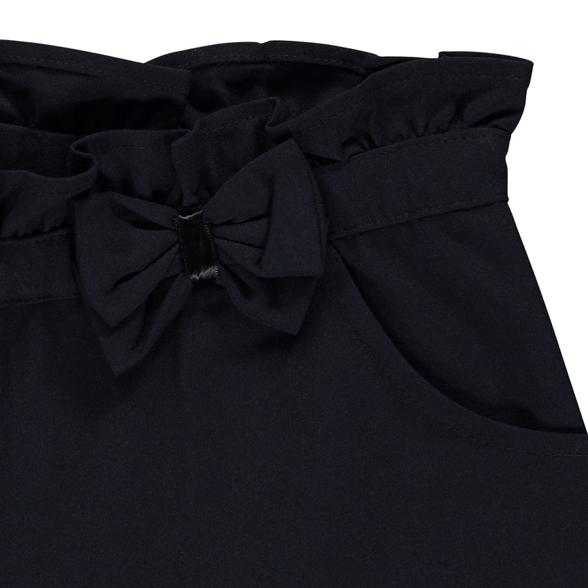 Hoge taille short met knoop voor meisjes 