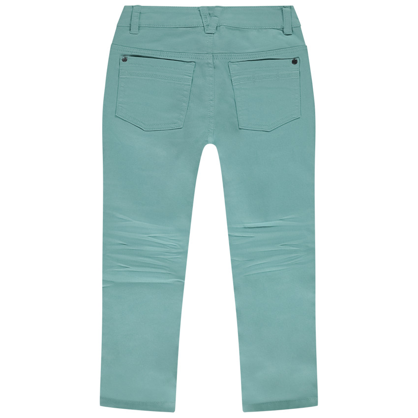 Pantalon slim en twill uni pour garçon 