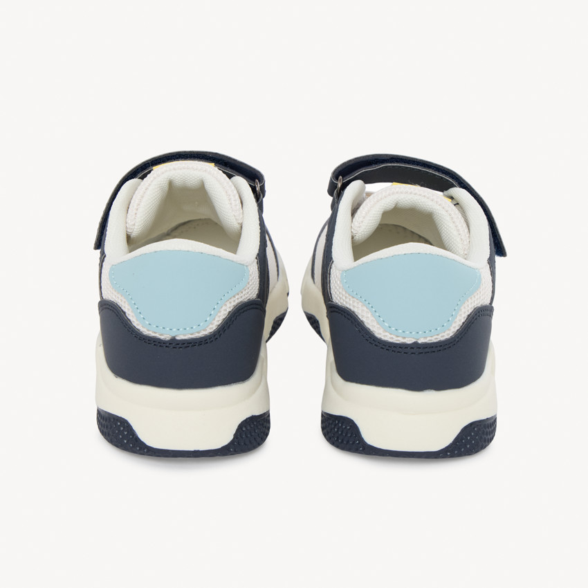 Sportieve mesh sneakers met klittenband voor jongens 