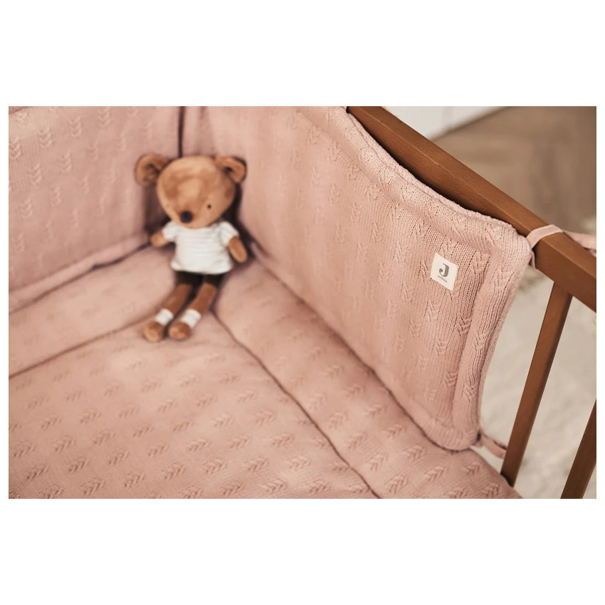 Tour de lit/parc Grain Knit Wild Rose 