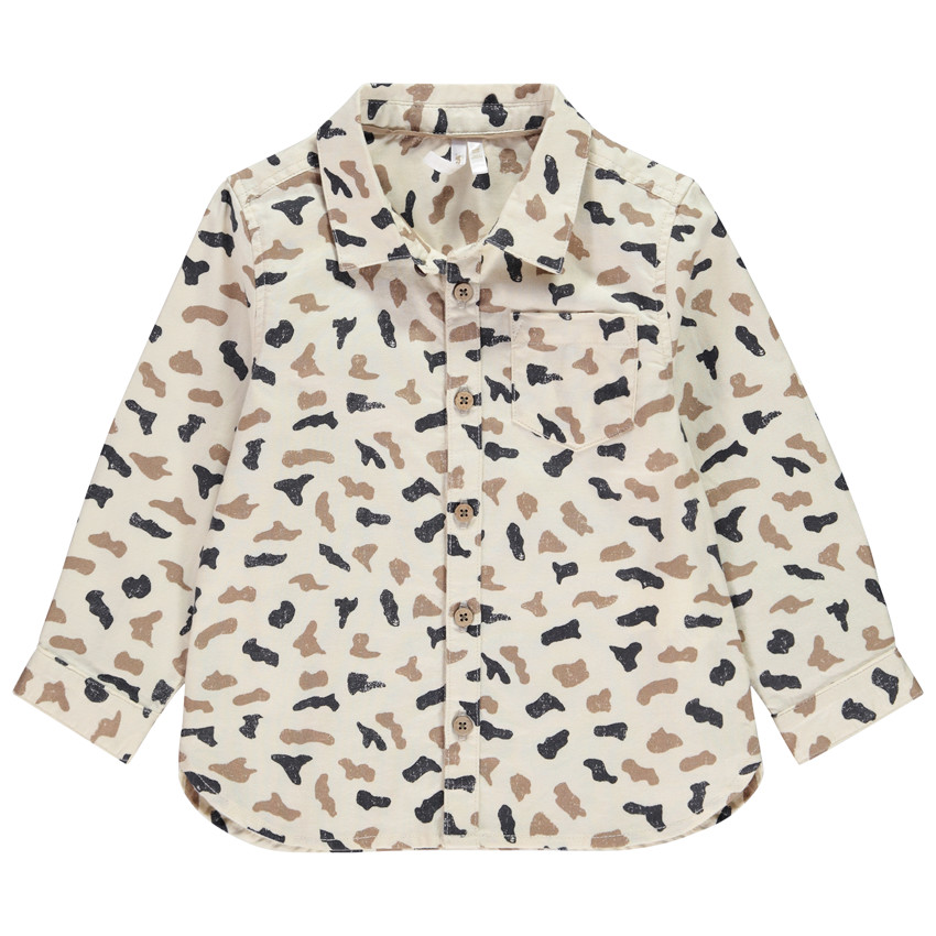 Langarmige shirt met vlekkenprint voor baby jongen 