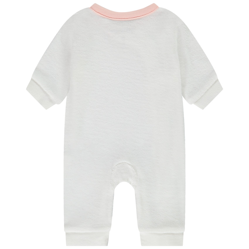 Lange jumpsuit van fluweel voor premature baby meisjes 