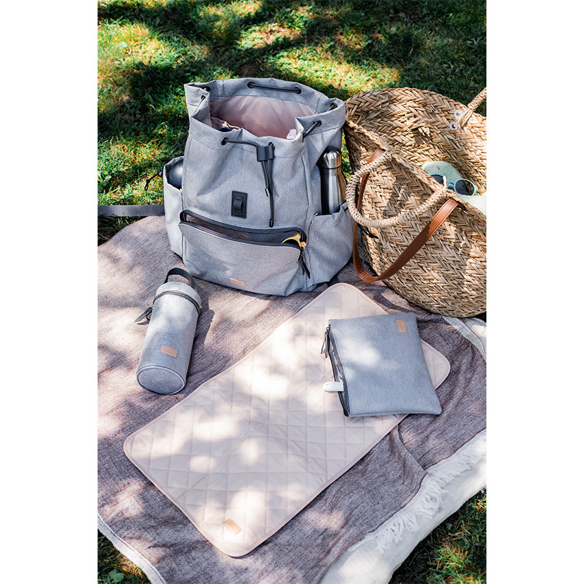 Sac à dos à langer Vancouver - Heather grey 