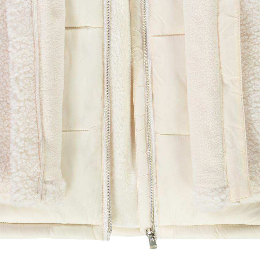 Parka 2 en 1 en fausse fourrure pour fille 