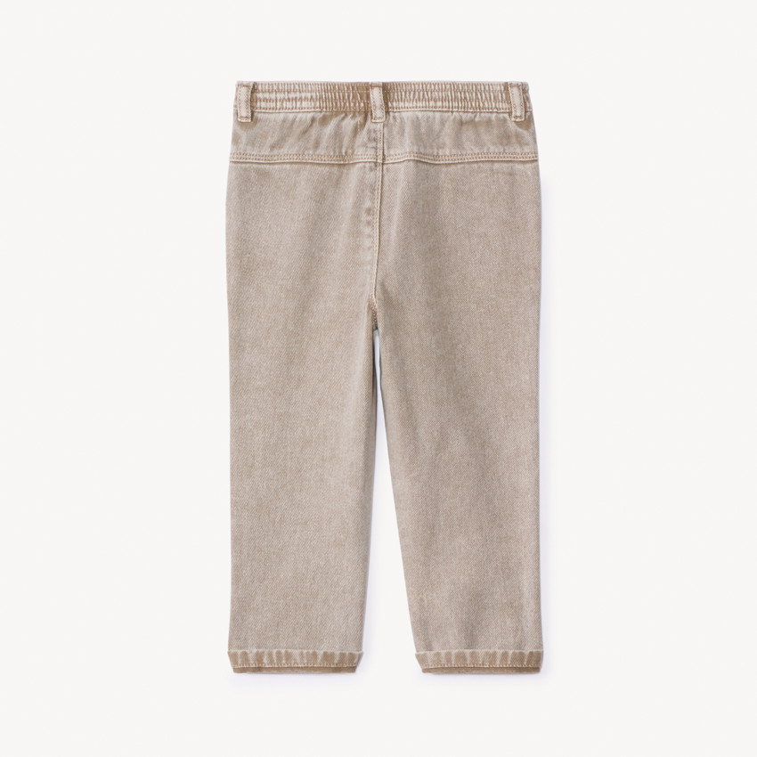 Verweerd en elastisch denim voor babyjongen 