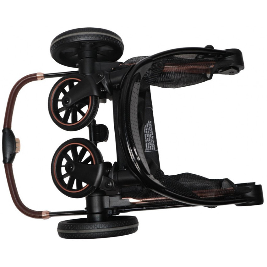 Poussette Duo avec nacelle Fenix - Noir 