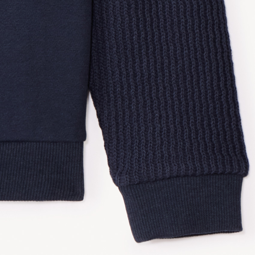 Pull manches longues à puffed print fantaisie pour garçon 