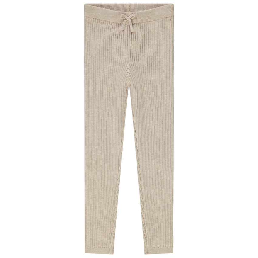 Ribgebreide legging voor meisjes 